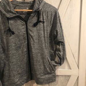 GAP Fit athletic jacket M gray